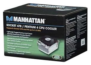 Кулеры и системы охлаждения - Manhattan Socket 478 / Pentium 4 CPU Cooler (701853)