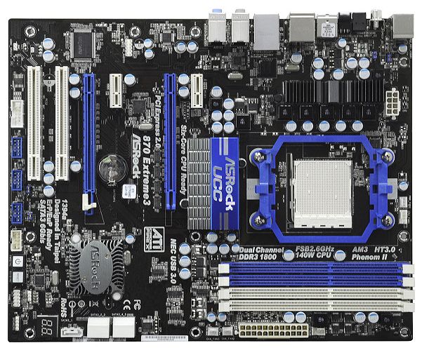 Материнские платы - ASRock 870 Extreme3