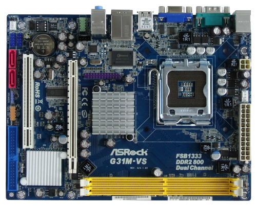Материнские платы - ASRock G31M-VS
