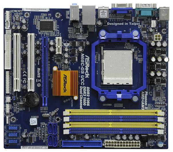 Материнские платы - ASRock N68C-GS UCC