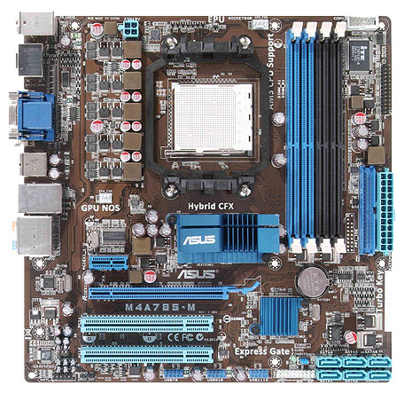 Материнские платы - Asus M4A785-M