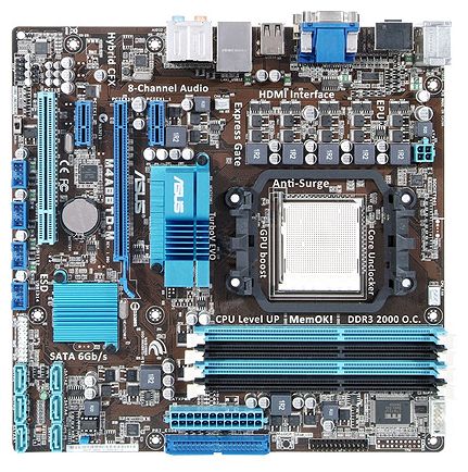Материнские платы - Asus M4A88TD-M