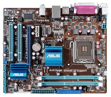 Материнские платы - Asus P5G41T-M LX