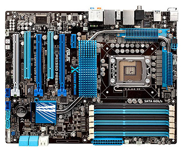 Материнские платы - Asus P6X58D Premium