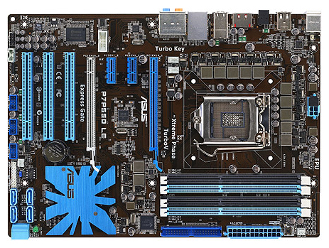 Материнские платы - Asus P7P55D LE