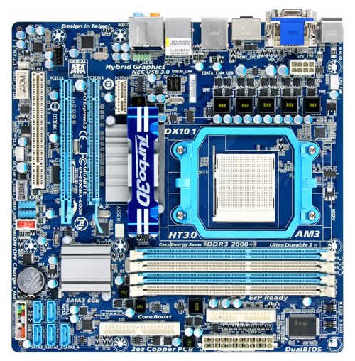 Материнские платы - Gigabyte GA-880GMA-UD2H (rev. 2.1)