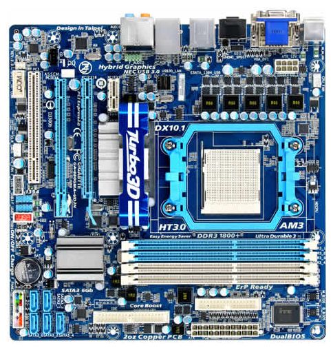 Материнские платы - Gigabyte GA-880GMA-UD2H (rev. 2.0)