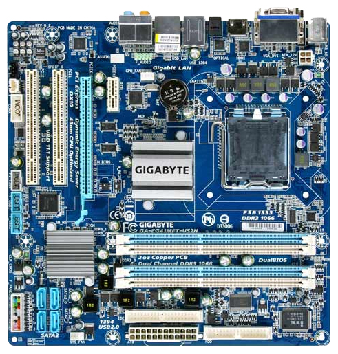 Материнские платы - Gigabyte GA-EG41MFT-US2H (rev. 1.0)