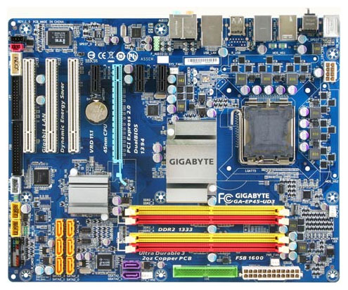 Материнские платы - Gigabyte GA-EP45-UD3 (rev. 1.0)