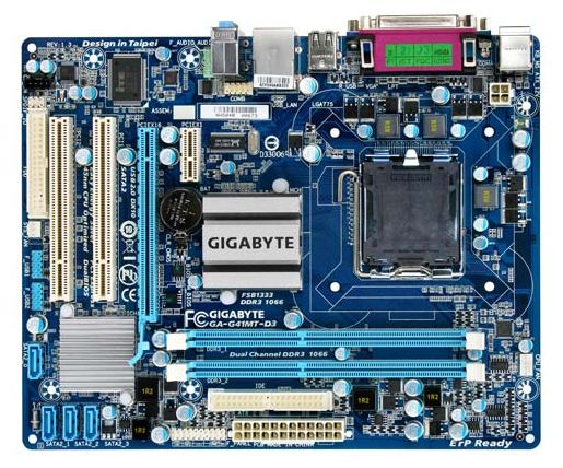 Материнские платы - Gigabyte GA-G41MT-D3 (rev. 1.3)