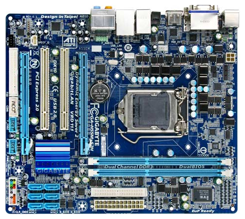 Материнские платы - Gigabyte GA-H55M-S2H (rev. 1.0)
