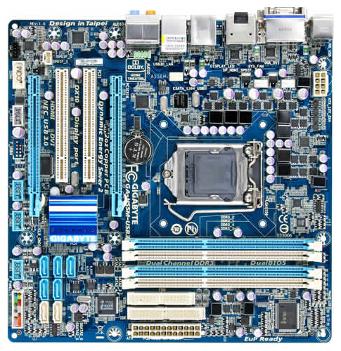 Материнские платы - Gigabyte GA-H55M-USB3 (rev. 1.0)