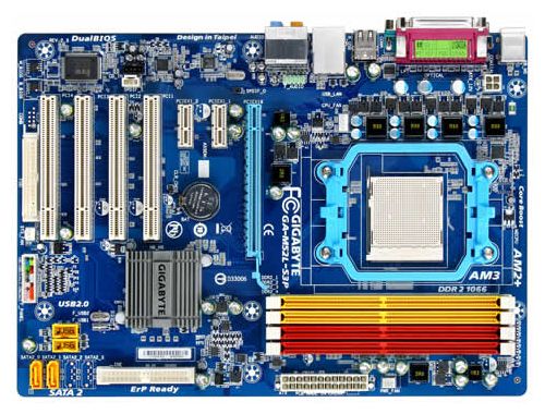 Материнские платы - Gigabyte GA-M52L-S3P (rev. 2.3)