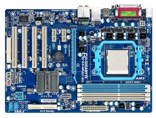 Материнские платы - Gigabyte GA-M52LT-D3 (rev. 2.3)
