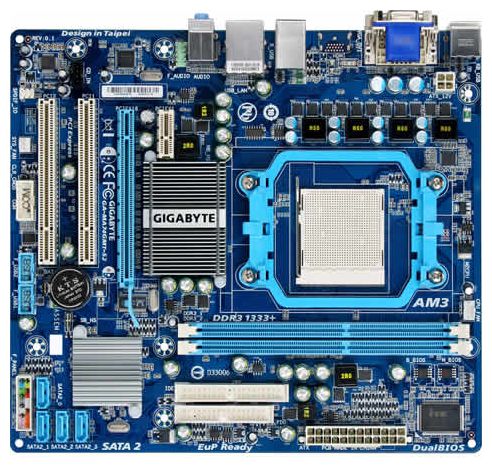 Материнские платы - Gigabyte GA-MA74GMT-S2 (rev. 1.3)