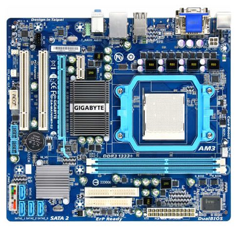 Материнские платы - Gigabyte GA-MA74GMT-S2 (rev. 1.4)
