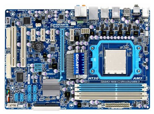 Материнские платы - Gigabyte GA-MA770T-UD3 (rev. 1.4)