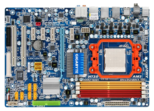 Материнские платы - Gigabyte GA-MA770-UD3 (rev. 2.0)