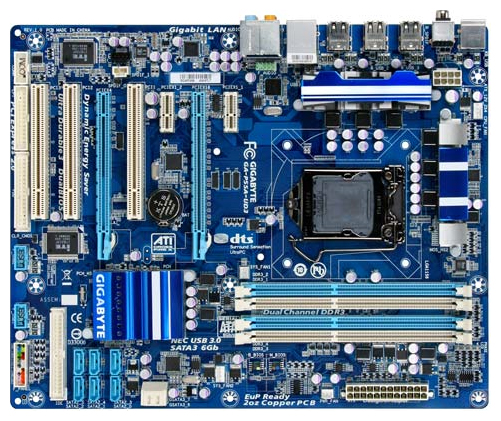 Материнские платы - Gigabyte GA-P55A-UD3 (rev. 1.0)