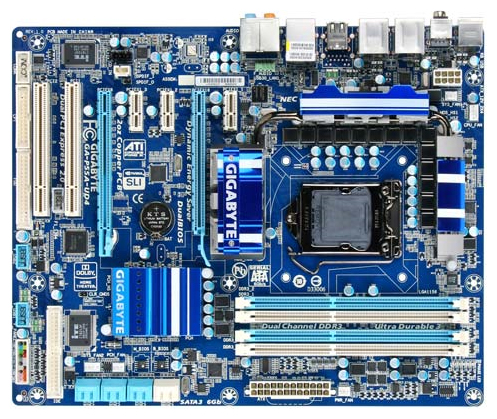Материнские платы - Gigabyte GA-P55A-UD4 (rev. 1.0)