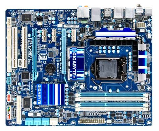 Материнские платы - Gigabyte GA-P55A-UD4 (rev. 2.0)
