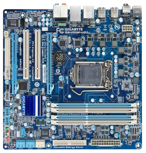 Материнские платы - Gigabyte GA-P55M-UD2 (rev. 1.0)