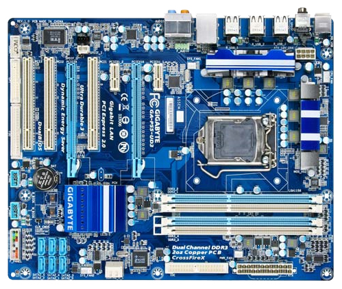Материнские платы - Gigabyte GA-P55-UD3 (rev. 1.0)