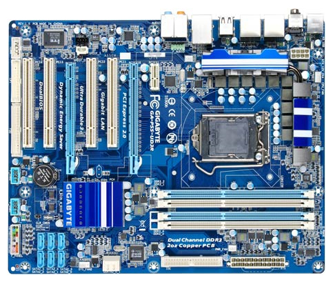 Материнские платы - Gigabyte GA-P55-UD3R (rev. 1.0)