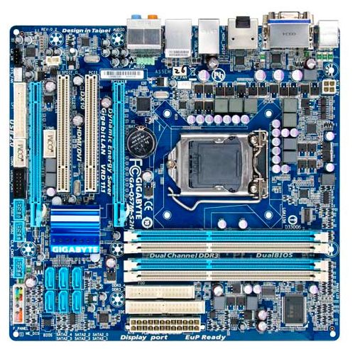 Материнские платы - Gigabyte GA-Q57M-S2H (rev. 1.0)
