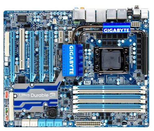 Материнские платы - Gigabyte GA-X58A-UD5 (rev. 2.0)