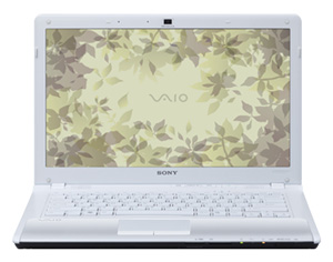 Ноутбуки - Sony VAIO VPC-CW1S1R (Core 2 Duo T6600 2200 Mhz/14.0