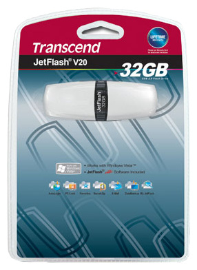 USB Flash drive - Transcend JetFlash V20 32Gb